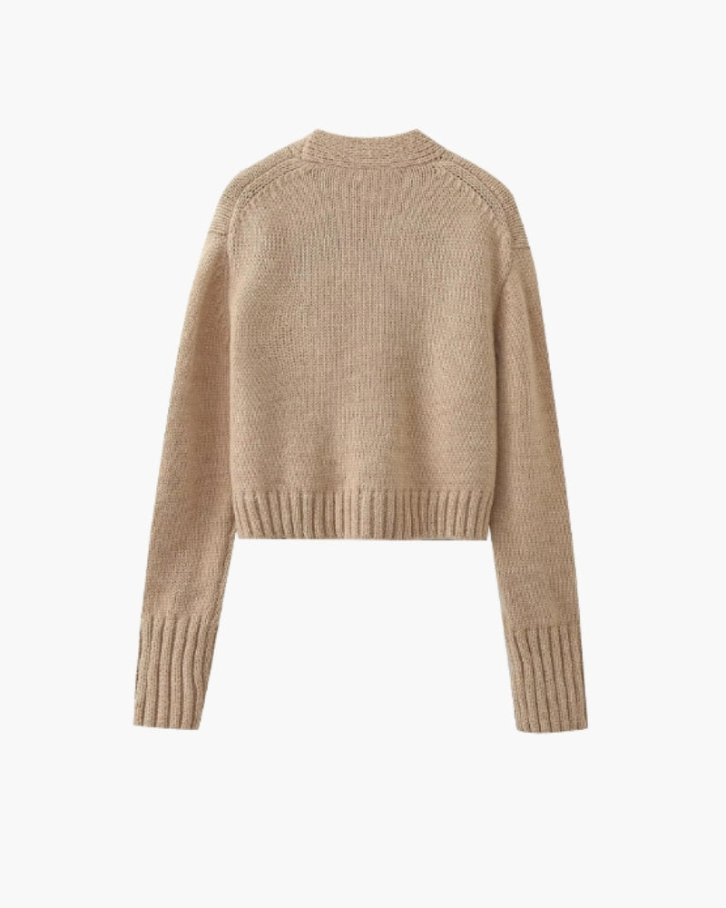 Cardigan in maglia accogliente con tasche
