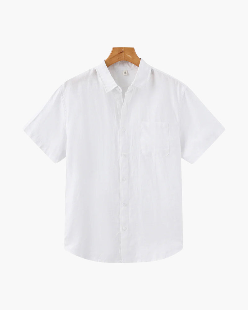 Cape Town - Camicia in Lino (Manica Corta)