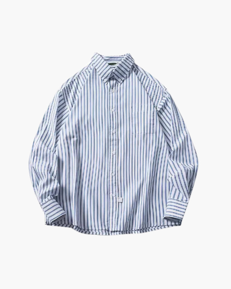 Camicia oversize a righe