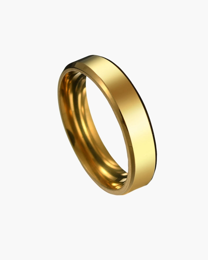 Anello in acciaio Trinity