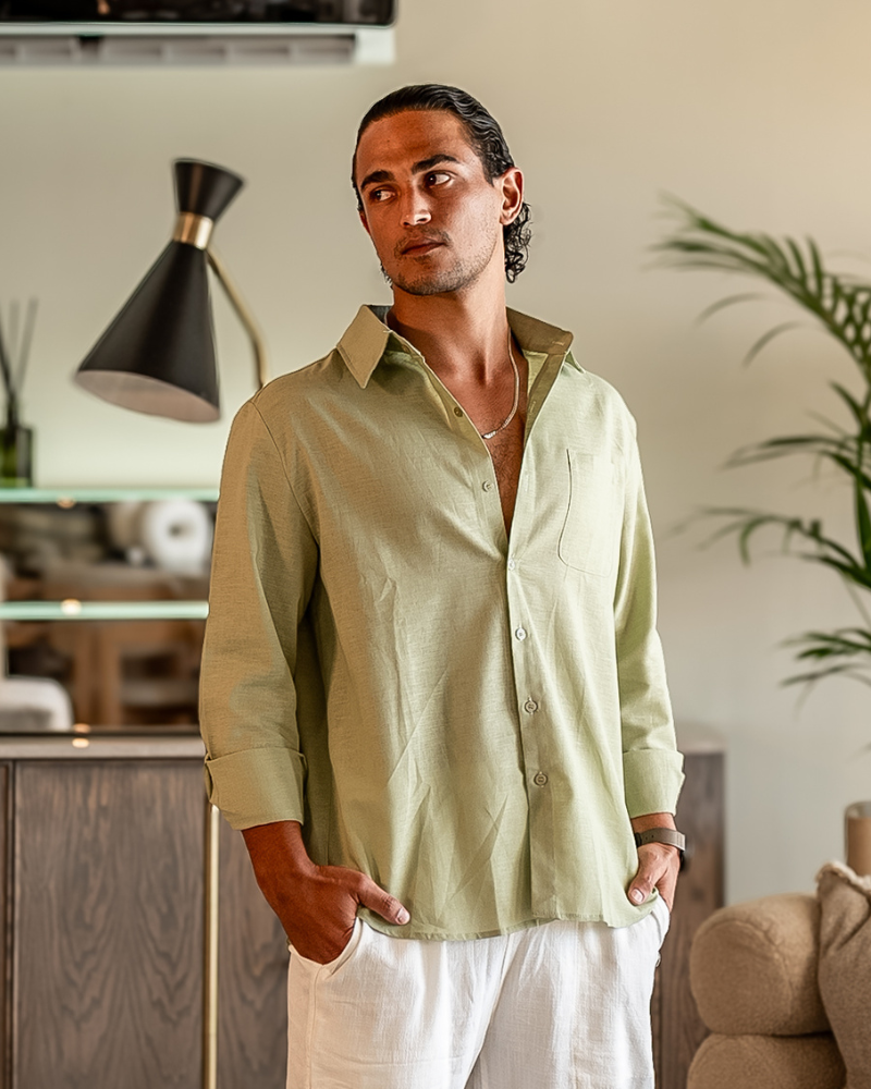 Cape Town - Camicia 100% Lino