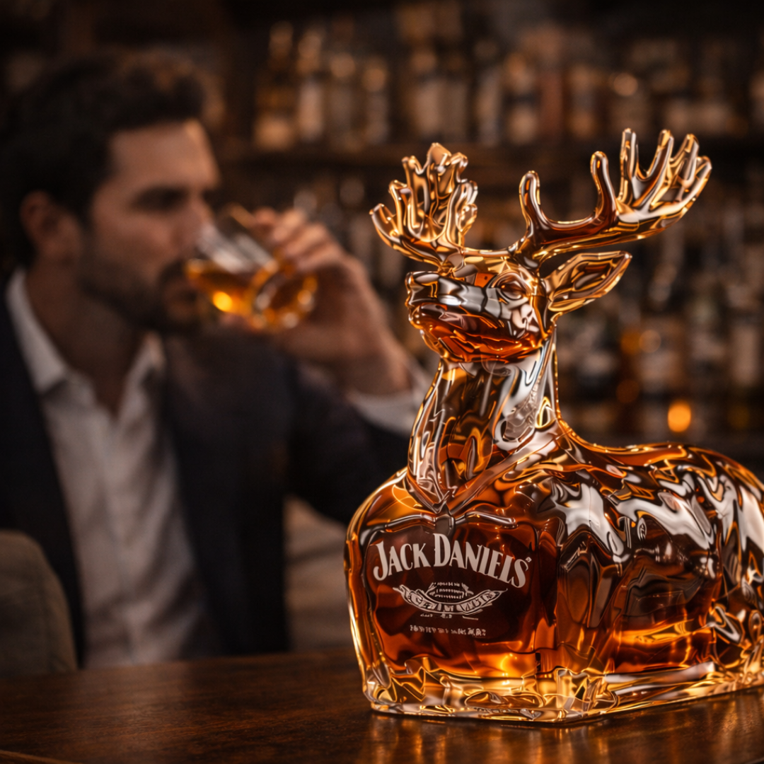 Jack Daniel's Whisky - Christmas Reindeer Edition: The Perfect Festive Gift